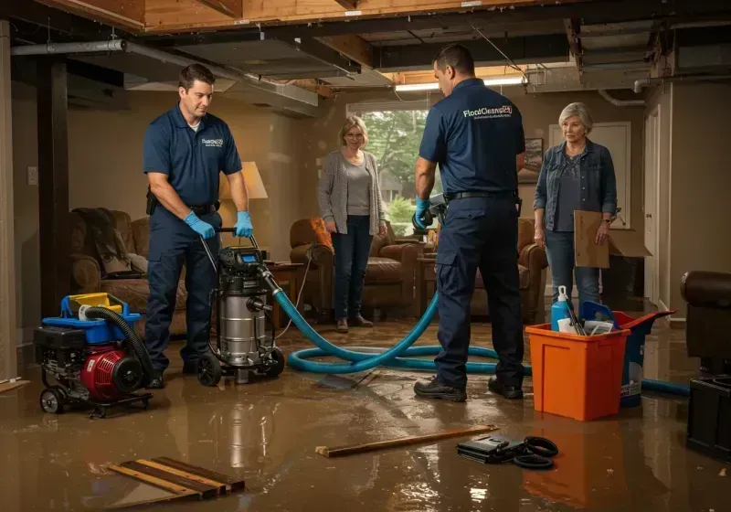 Basement Water Extraction and Removal Techniques process in Jackson County, MI