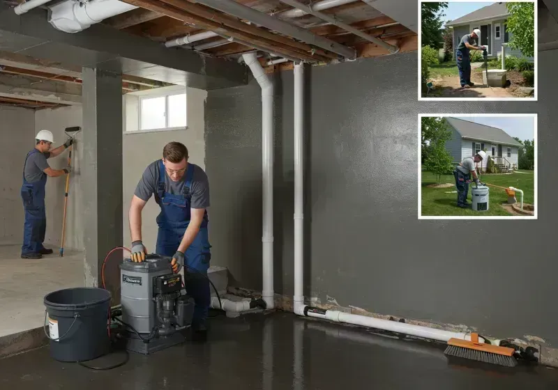 Basement Waterproofing and Flood Prevention process in Jackson County, MI